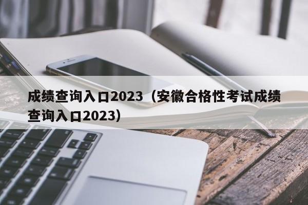 成绩查询入口2023（安徽合格性考试成绩查询入口2023）