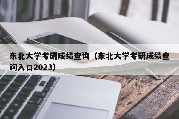 东北大学考研成绩查询（东北大学考研成绩查询入口2023）