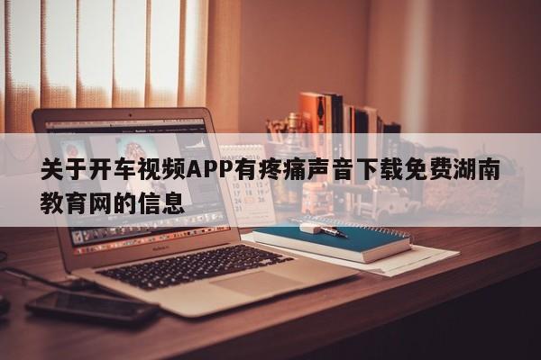 关于开车视频APP有疼痛声音下载免费湖南教育网的信息